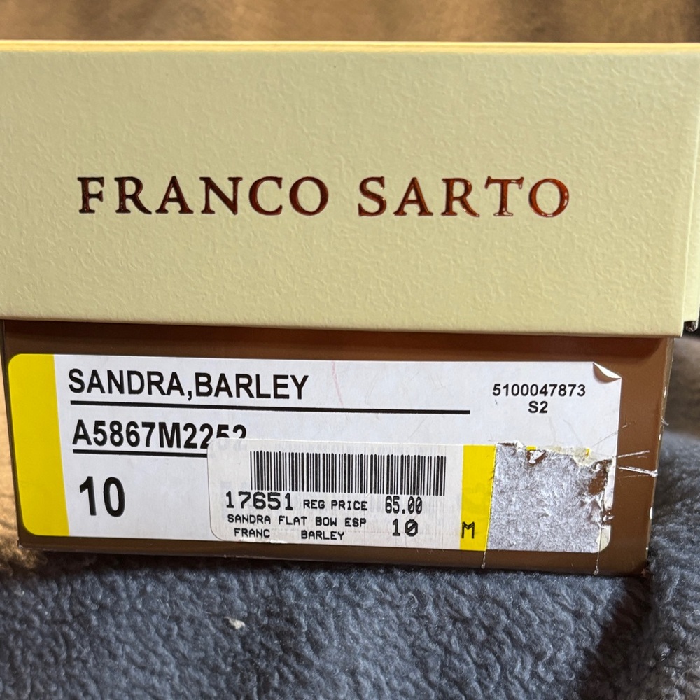 Franco Sarto Cream and Tan Espadrilles - Picture 8 of 8
